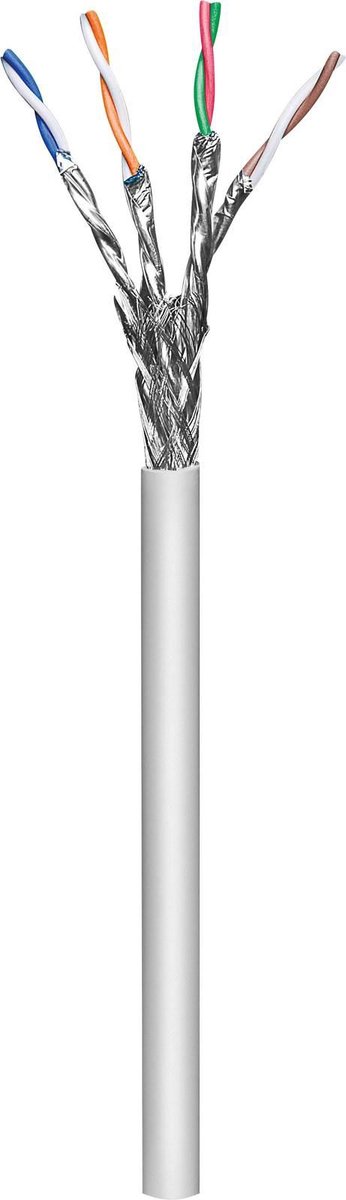 Microconnect KAB031-100 netwerkkabel Grijs 100 m Cat6a S/FTP (S-STP)