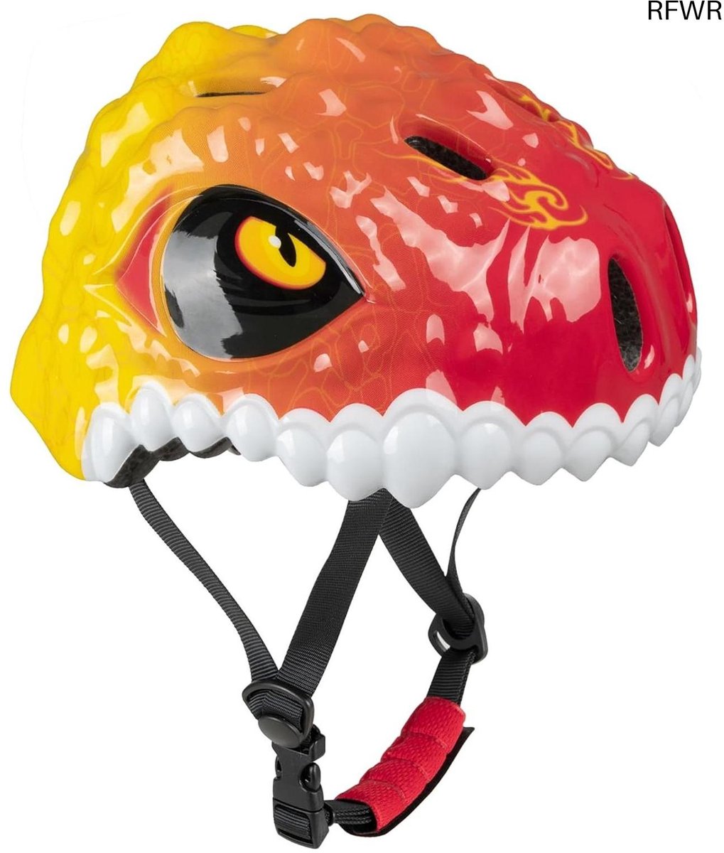 RFWR® Dino Kinderfietshelm - Verstelbare Peut Helm voor Jongens en Meisjes