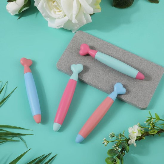 Allecto Plus - 4-delige set Kinder Stylus Pennen Hartvormig - Geschikt voor Smartphones en Tablets met Touchscreen - Comfortabele Grip — afbeelding 4