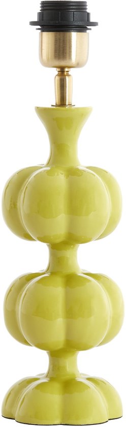 Lampe de table Light & Living Caldas - Vert - Ø10cm - Salon - Chambre