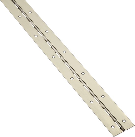 Pianoscharnier 1000 x 40 x 0,7 mm RVS-look Deurscharnier van SOTECH | bol
