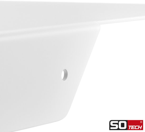 SOTECH Set van 3 zwevende planken Hover-I 350 x 130 x 78 mm antraciet
