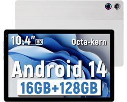 kotsren C12 - Android 14 Tablet - 10.4 inch - 16(3+13)GB RAM/128GB ROM– 5000mAh - Zilver
