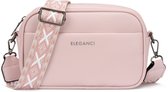 Eleganci Heuptas Dames - Crossbody Telefoontasje met Brede Riem - Waterafstotend - Roze