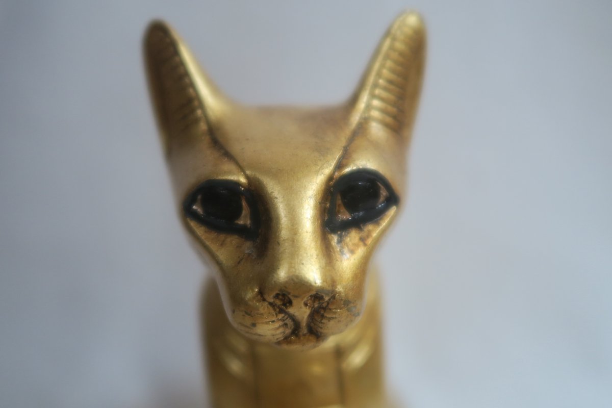 Gouden kat (groot formaat)