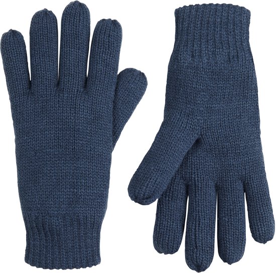 Petrol Industries - Jongens Gebreide Handschoenen Coeur d'Alene - Blauw - Maat OS