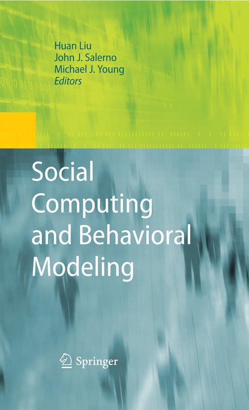 Social Computing and Behavioral Modeling - cover