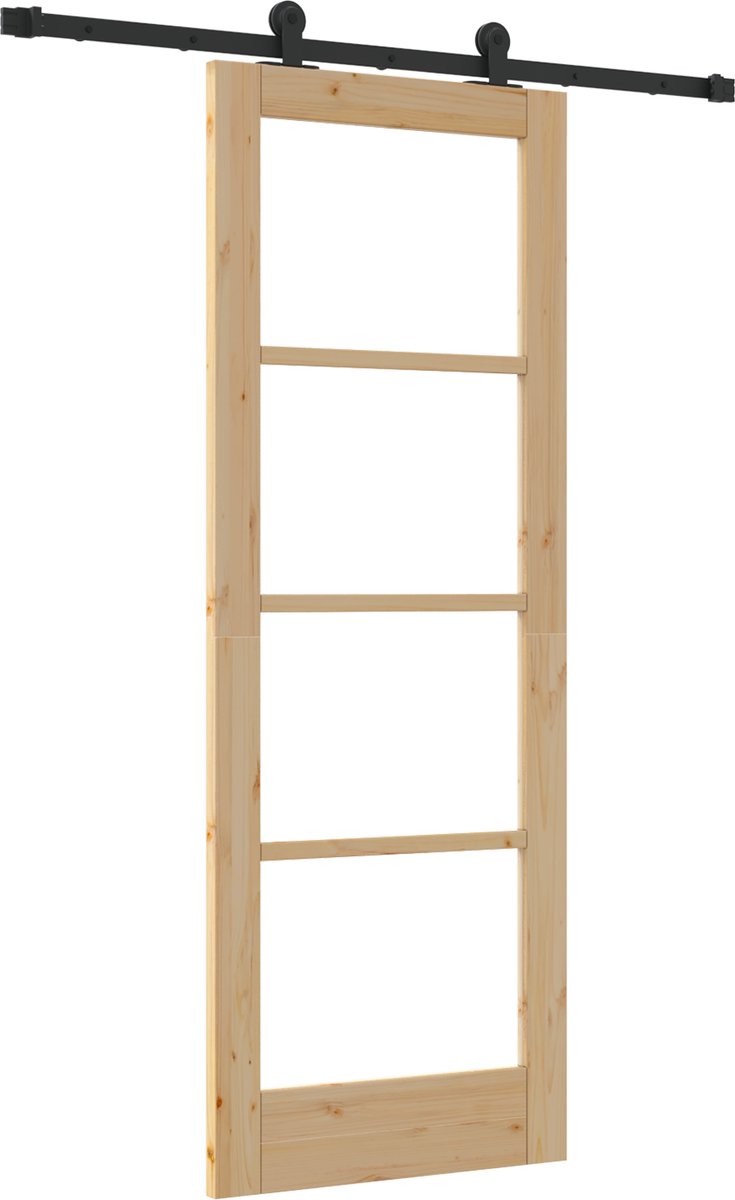 vidaXL - Schuifdeur - ORKDAL - Naturel - 73,5 - x - 198,5 - cm