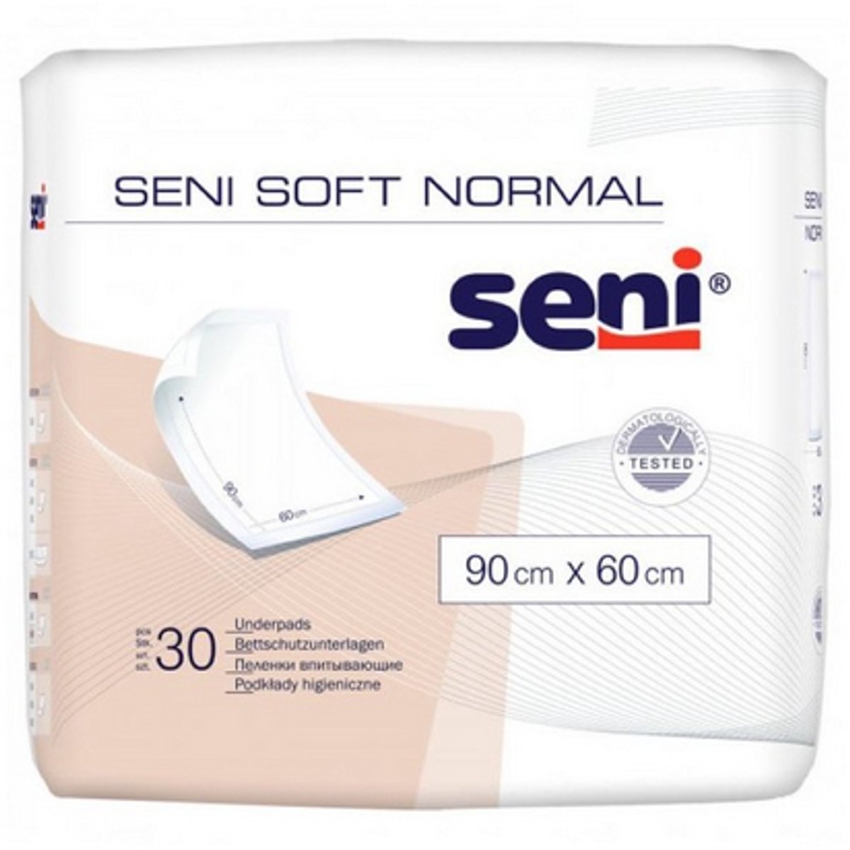 Seni Soft Normal 60 x 90 cm - 4 pakken van 30 stuks