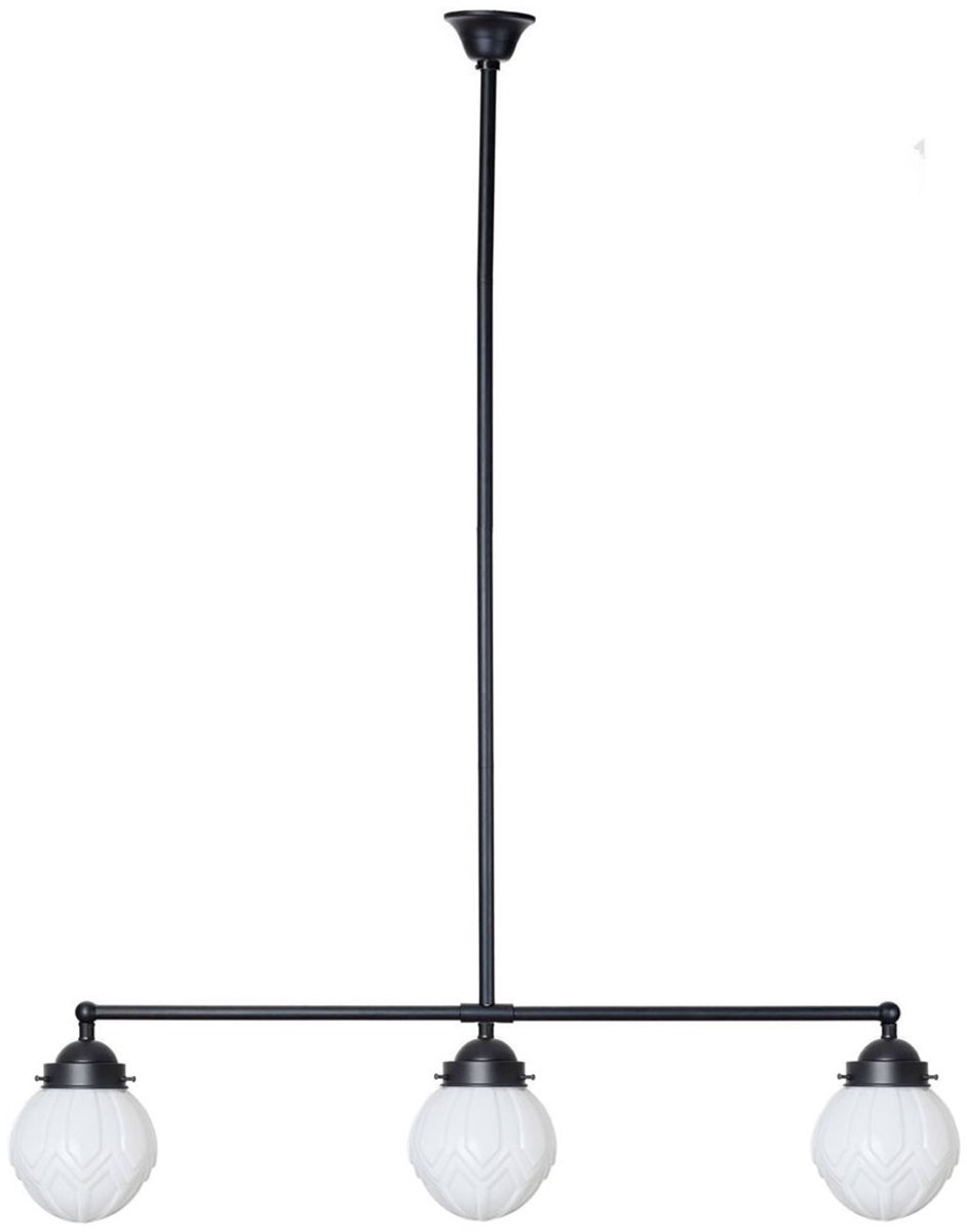 Coloured by Art Moonlight T-lamp 3 lichts Victory - Art Deco Trade Zwart