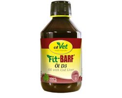 cdVet Fit-Barf Olie D3 - 250ml