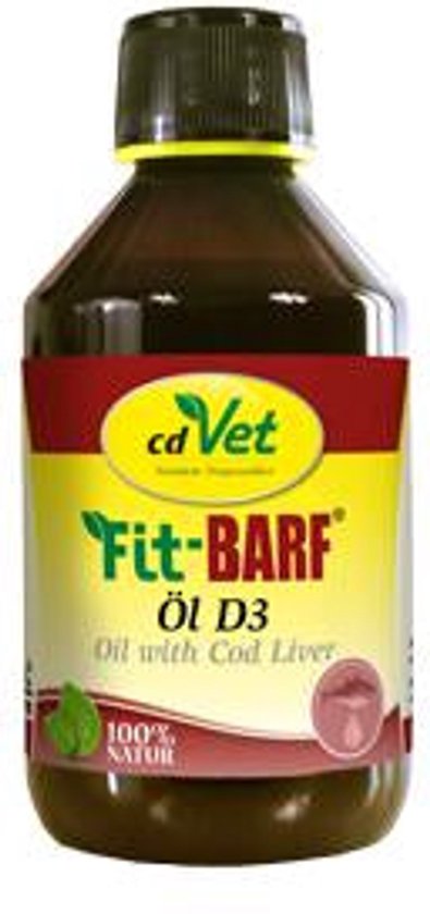 cdVet Fit-Barf Olie D3 - 250ml