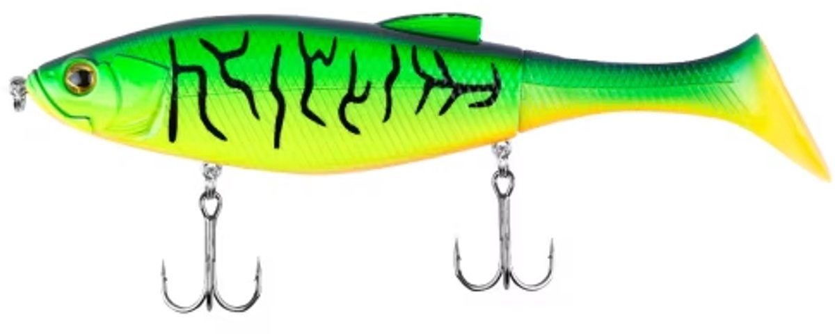Shimano Lure Yasei Hyper Hybrid Sinking 15cm - 32g - Kleur : Firetiger