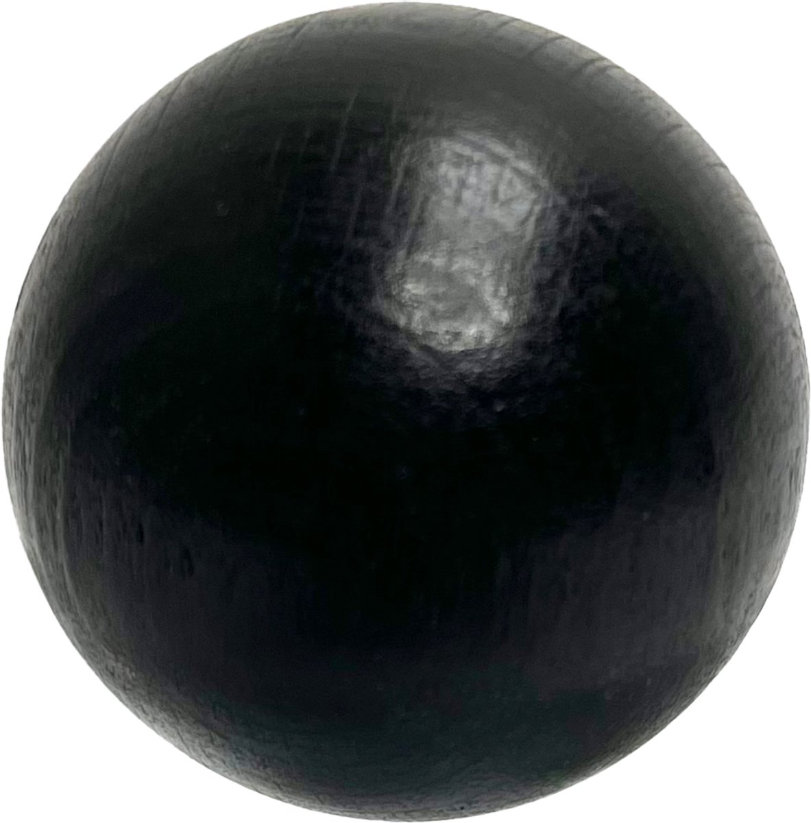Boulemaus Jeu de Boules - Pétanque buts van beukenhout - Zwart - 30mm