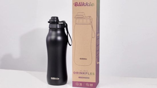 Geïsoleerde Fles Water, Thermos & Brede Mond Dekse Inclusief 3 Deksels Roestvrij Stalen Dubbele Wand Vacuum Houden Koud Of Warm