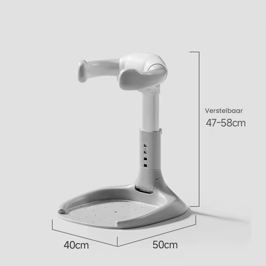 Anti slip baby shower support stand - Knuffelbare bad toren - Antislip douchesteun - 6 maand - 3 jaar,- plus shampoo kroon hoed. van Merkloos — afbeelding 2