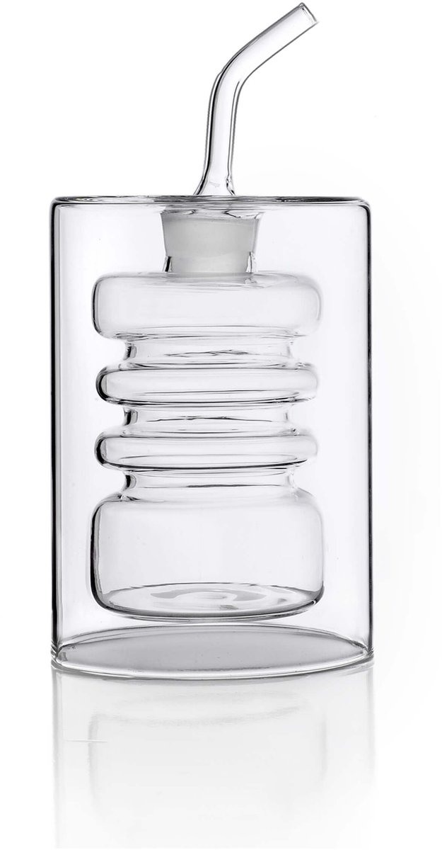 Ichendorf Milano - Rings olie / azijn fles - small 13cl - handgeblazen glas