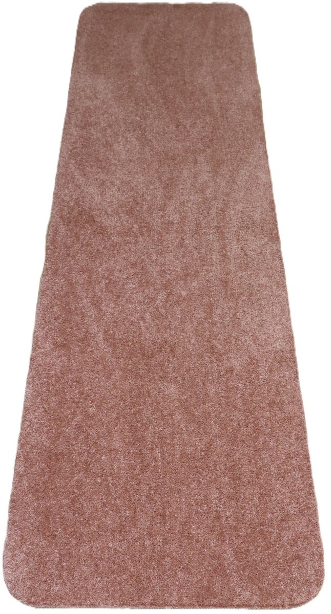 PRIMA - Soft - Badmat - Wastafelmat - loper - oud roze - 50x180cm - antislip