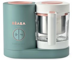 Béaba Babycook Neo® - Stoomkoker - 4-in-1 babyvoeding bereider - Foodprocessor - Groen