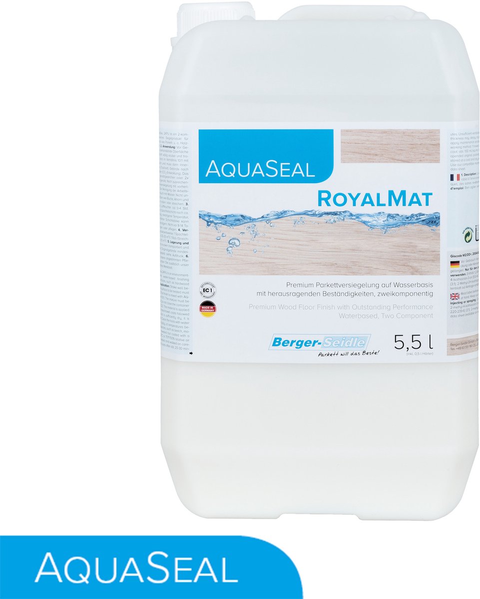 Berger-seidle Aquaseal royal mat 5,5 L