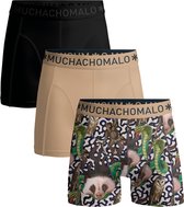 Muchachomalo Boxershort heren – 3 Pack – 95% Katoen – Heren Ondergoed – Kleding – Stevig Ondergoed – Onderbroeken Heren