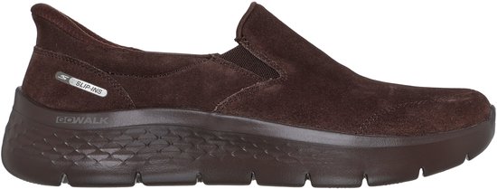 Chaussures à enfiler Skechers Go Walk Flex pour femme - Marron