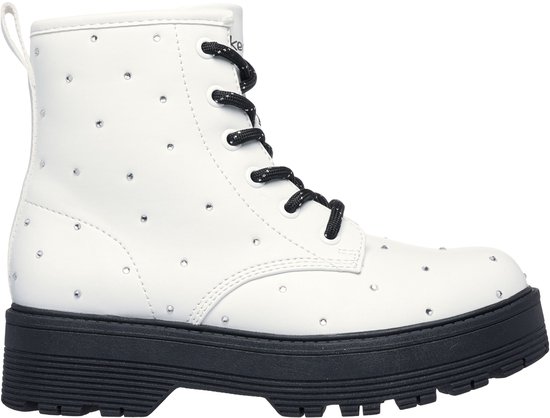 Bottes femmes Skechers Gravlen Hi pour Filles - Wit