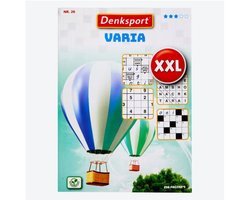 Denksport XXL Vakantieboek - Puzzelboek - Varia puzzels - En vele andere puzzels - Extra dik! Varia puzzelboek - Woordzoeker - Blokletter - Sudoku - Kruiswoord