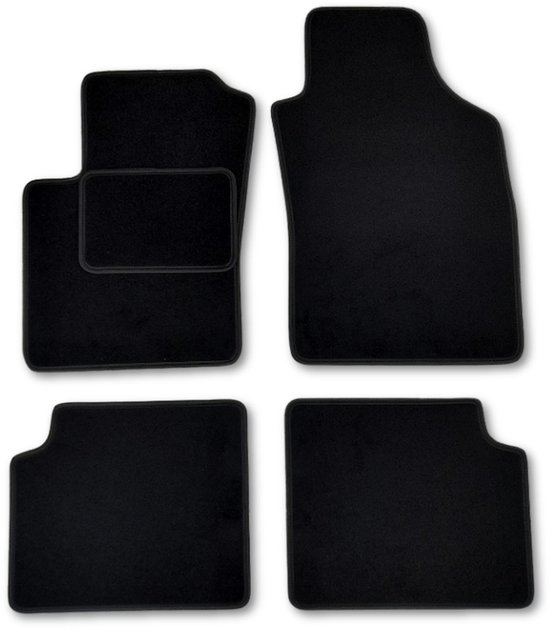 Mattenset tapijt zwart Renault Kangoo III. - Visch Parts - Renault Onderdelen (NOS) en gebruikt