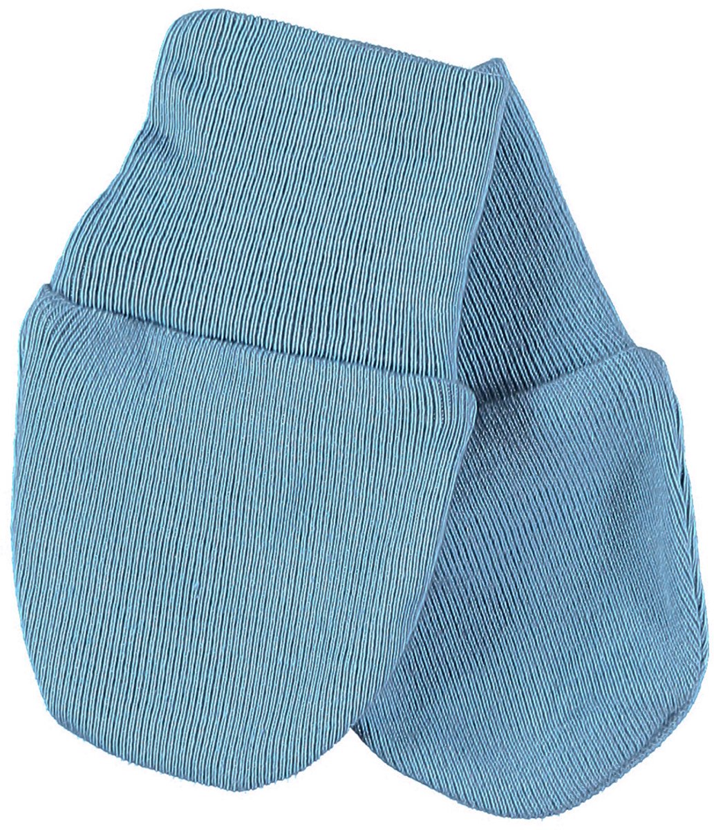 Baby krabwantjes denim blauw biologisch katoen