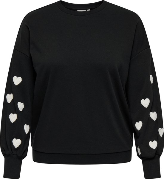 ONLY CARMAKOMA - CARMACY L/ S O-NECK CC SWT JRS - Femme - Sweats