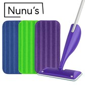 Chiffons réutilisables Swiffer WetJet | Lot de 6 | Microfibre | Compatible avec Swiffer Wetjet
