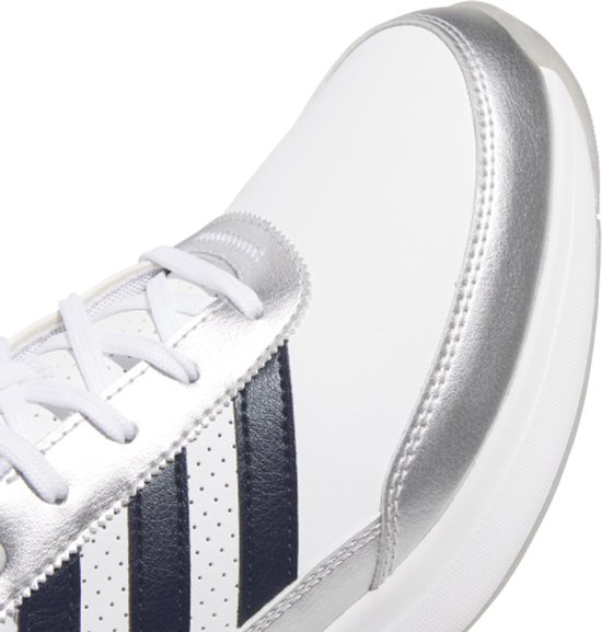 Adidas S2G SL Leather 25 Dames Golfschoenen Wit Navy Zilver van adidas — afbeelding 4