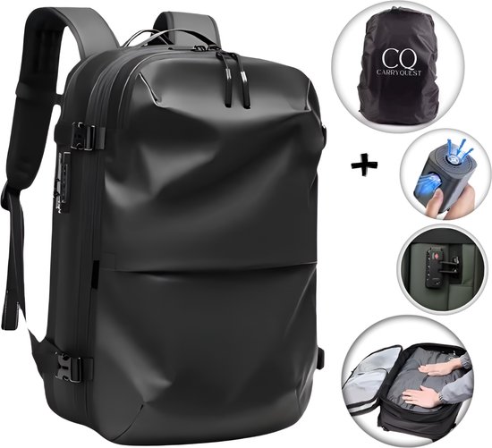 Avoir Avoir® Airbag Vacuum Rugzak PRO1 Inclusief Pomp -60L