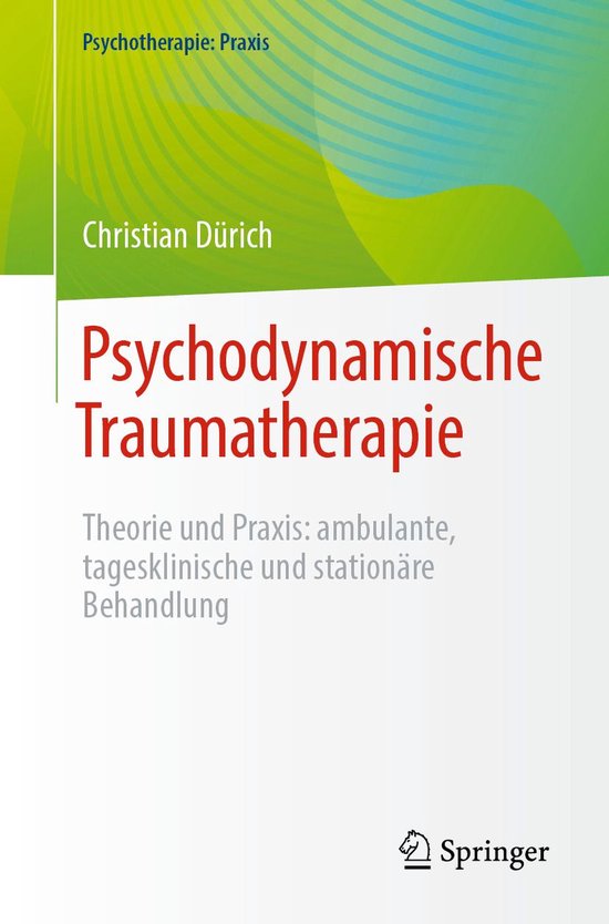 Medicine (German Language) - Psychodynamische Traumatherapie - cover
