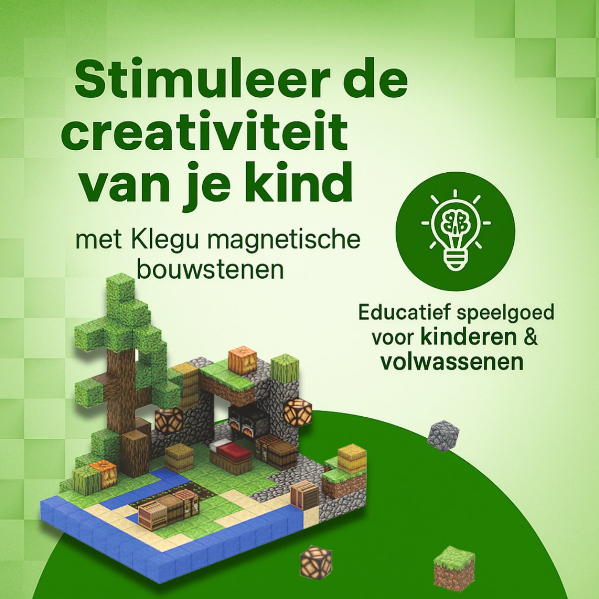 Magnetisch speelgoed – magnetisch bouwspeelgoed 212 stuks – magnetische bouwstenen - magnetische blokken - montessori speelgoed – magneten speelgoed - Boerderij — afbeelding 6
