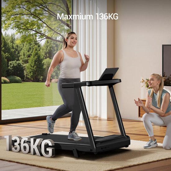 Moovv SmartStep Pro v2 Incline - Loopband met Helling Inklapbaar 1-12km