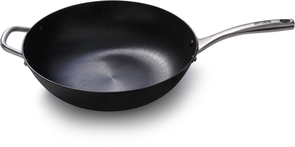 Skottsberg Wok Cast Iron 34 cm Gietijzer