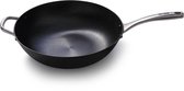 Skottsberg - Cast Iron - Wokpan - Gietijzer - Inductie - ø 34 cm - Gietijzeren pan - Alle warmtebronnen
