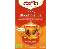 Yogi tea Tangy Blood Orange Biologisch 17 stuks