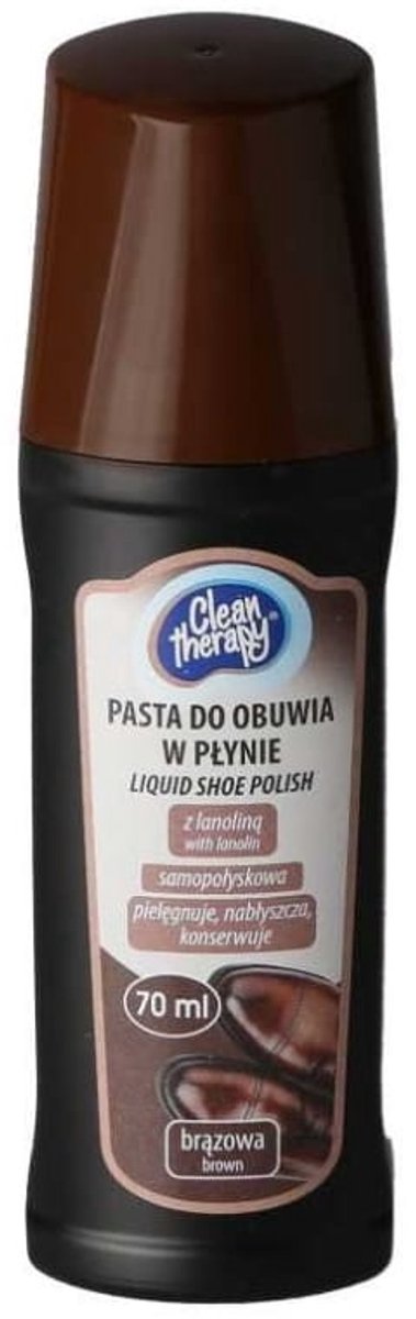 Clean Therapy - Schoenverzorgingspasta - Bruin - Waterbestendig - 70 ml