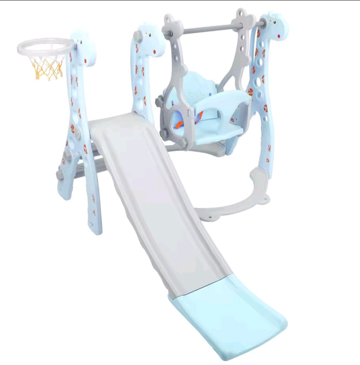 Mila Shop Glijbaan peuter – Schommel – 2 Jaar – Buitenspeelgoed – Veilig & Stevig – Speelplezier – Blauw