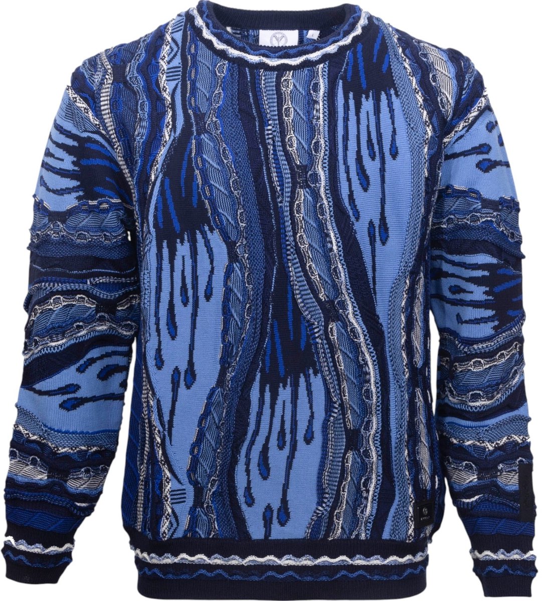 Carlo Colucci Heren Trui Blauw C12508/101