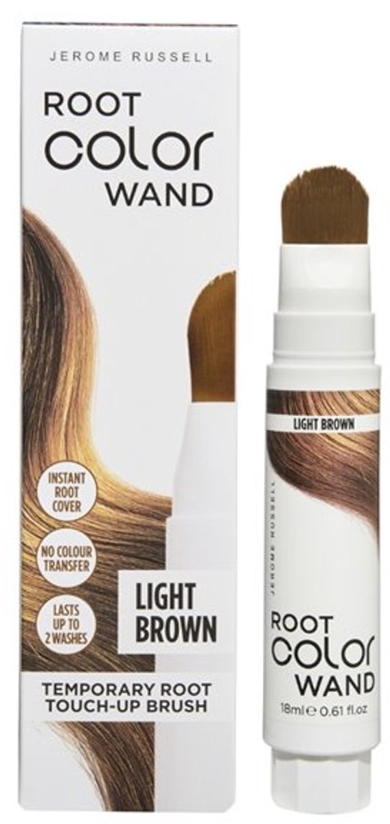 Jerome Russel - Root Color Wand - Licht bruin haar - uitgroei bijwerken in een paar bewegingen