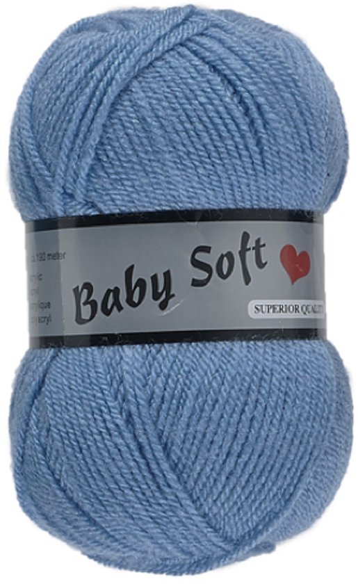 Lammy Yarns Baby Soft Garen - 5 bollen dun acrylgaren - pendikte 3 mm