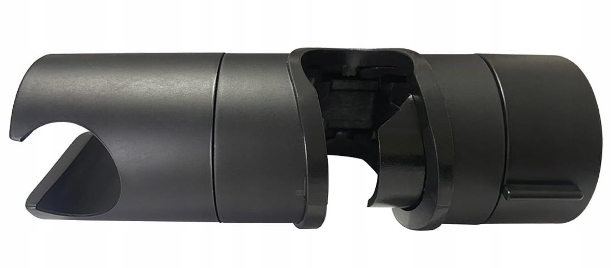 Kuchinox - Douchekophouder - Zwart - ABS - Compact