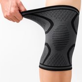 Compressie Knie Brace I Kniesteun I Kniebeschermer I Kniebandage I Elastisch Bandage I Knee Support I 1 Stuk I Maat XL