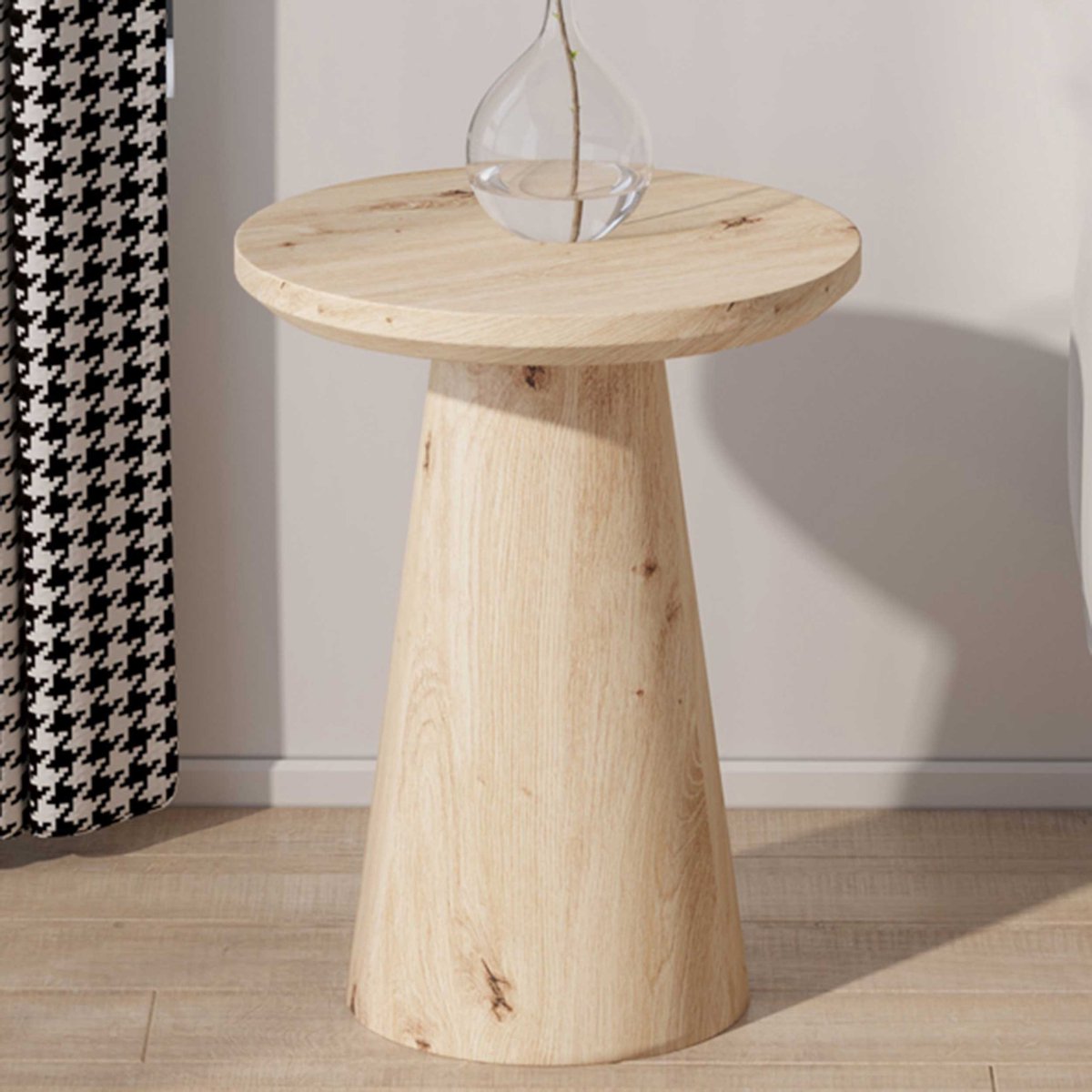 Rousseau Salontafel / Bijzettafel 'Lukas' 45 cm Decor Oude Eik Beige