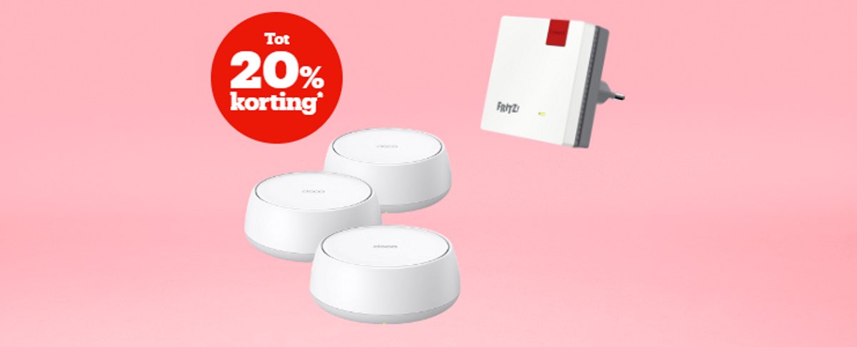 Tot 20% korting*