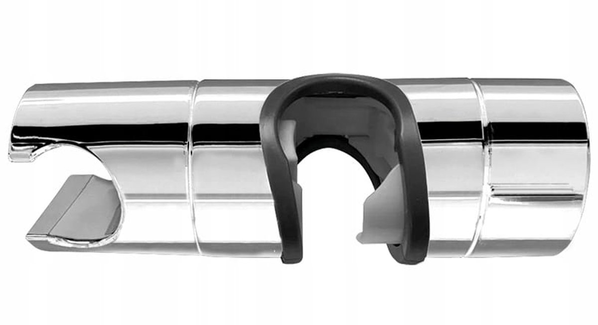 Kuchinox - Douchekolomhouder - Chroom - 12x4 cm - ABS Materiaal